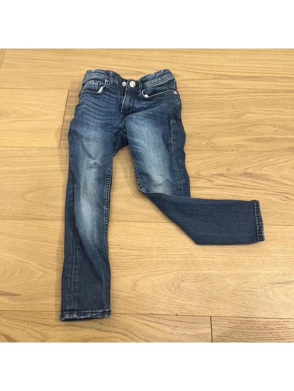 Kids Girls 5–6 H&M Super Stretch Skinny Fit Blue Jeans